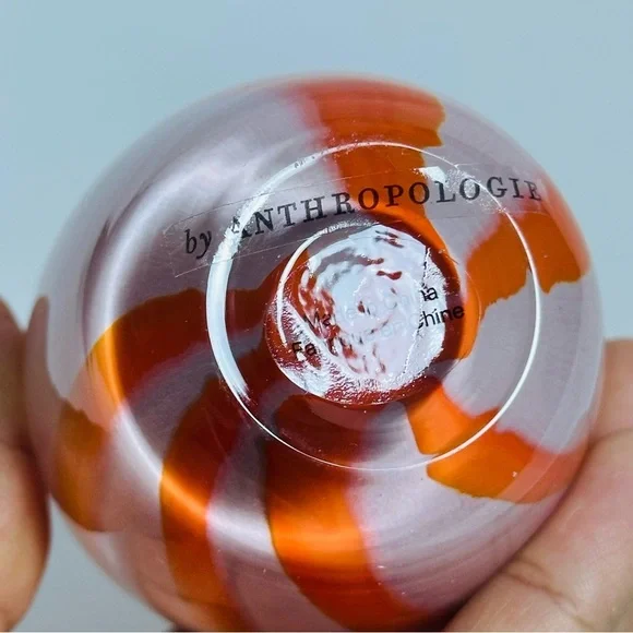 Anthropologie Peper Glass Bud Vase Hot Pink Home Office Decor Elegant - Picture 4 of 8